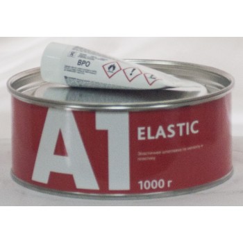 A1 ELASTIC Эластичная шпатлевка по металлу и пластику 1000 гр.