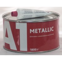 A1 METALLIC шпатлевка c алюминиевым наполнителем 1800 гр.