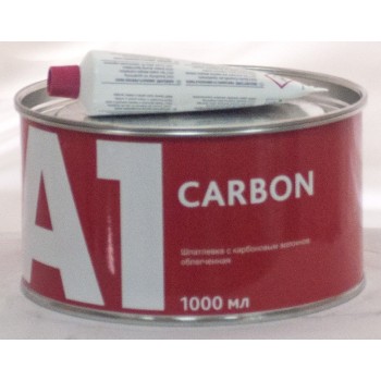 A1 CARBON Шпатлевка с карбоновым волокном облегченная 1000 мл